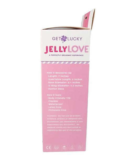 image of product,Voodoo Get Lucky 7" Jelly Series Jelly Love - SEXYEONE