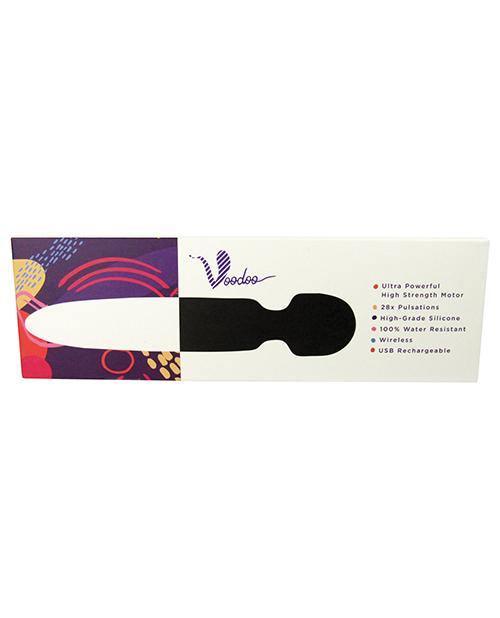 image of product,Voodoo Power Wand 28x - Black - SEXYEONE