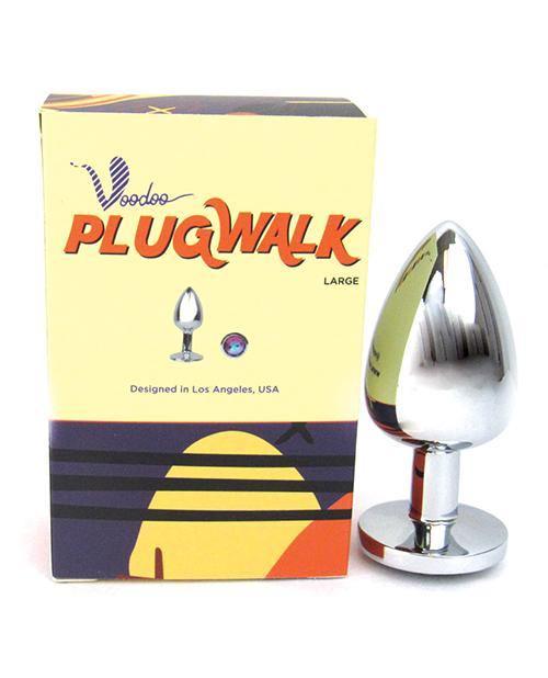 product image, Voodoo Walk Large Metal Plug - Silver - SEXYEONE