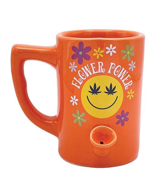 product image, Wake & Bake Flower Power Coffee Mug - 10 Oz - SEXYEONE