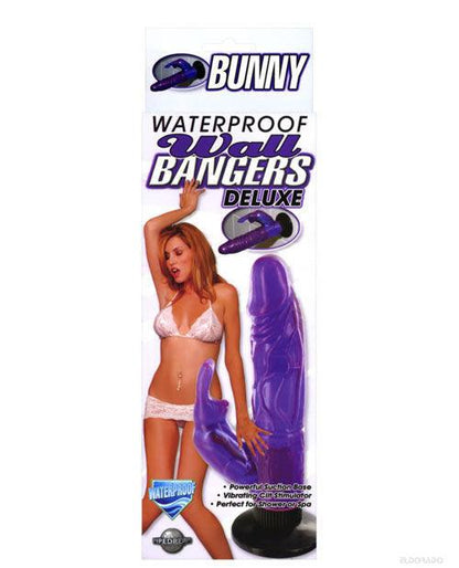 Wall Bangers Deluxe Bunny Waterproof - Purple - SEXYEONE
