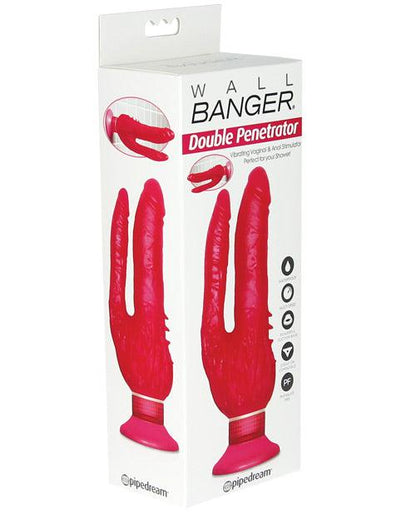 Wall Bangers Double Penetrator Waterproof - Pink - SEXYEONE