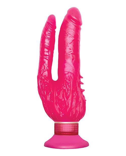 image of product,Wall Bangers Double Penetrator Waterproof - Pink - SEXYEONE