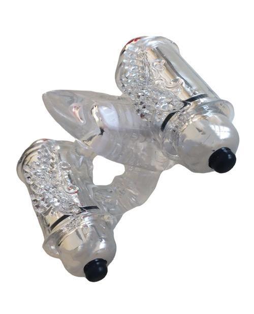product image,Wet Dreams Double Down Vibrating Cockring W-bullet - SEXYEONE