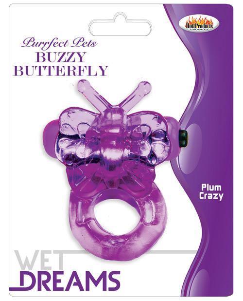 product image, Wet Dreams Purrfect Pet Buzzy Butterfly - Magenta - SEXYEONE