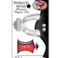 Wet Dreams Tongue Star Vibe - Clear W/10 Ml Liquor Lube Pillow - SEXYEONE