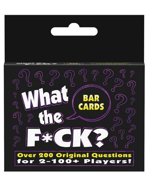 image of product,What The Fuck? Bar Cards - SEXYEONE