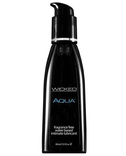 product image, Wicked Sensual Care Aqua Water Based Lubricant - 2 Oz - SEXYEONE