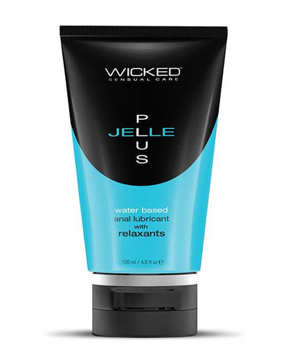 Wicked Sensual Care Jelle Plus Water Based Anal Lubricant With Relaxants - Oz - SEXYEONE