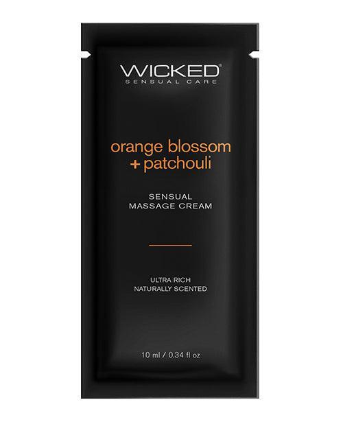 product image, Wicked Sensual Care Orange Blossom & Patchouli Massage Cream - SEXYEONE