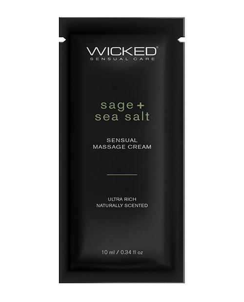 product image, Wicked Sensual Care Sage & Sea Salt Massage Cream - SEXYEONE