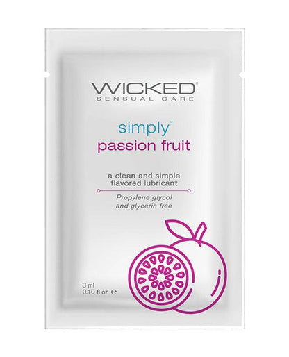 Wicked Sensual Care Simply Water Based Lubricant - .1 Oz - SEXYEONE