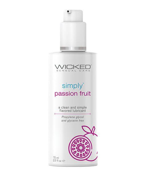 Wicked Sensual Care Simply Water Based Lubricant - 2.3 Oz - SEXYEONE