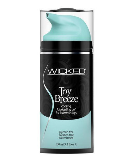 Wicked Sensual Care Toy Breeze Water Based Cooling Lubricant - 3.3 Oz - SEXYEONE