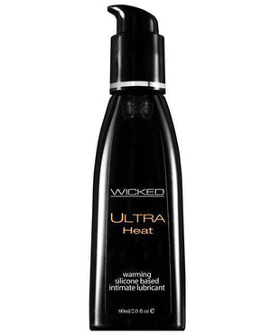 Wicked Sensual Care Ultra Heat Warming Sensation Silicone Based Lubricant - 2 Oz Fragrance Free - SEXYEONE
