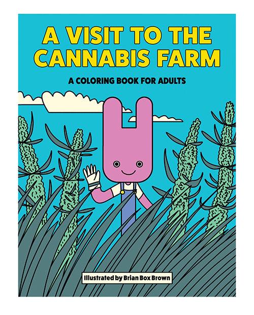 product image, Wood Rocket A Visit To The Cannabis Farm Coloring Book - SEXYEONE
