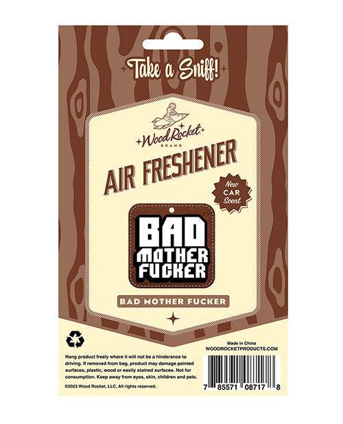 Wood Rocket Bad Mother Fucker Air Freshener - New Car Smell - SEXYEONE