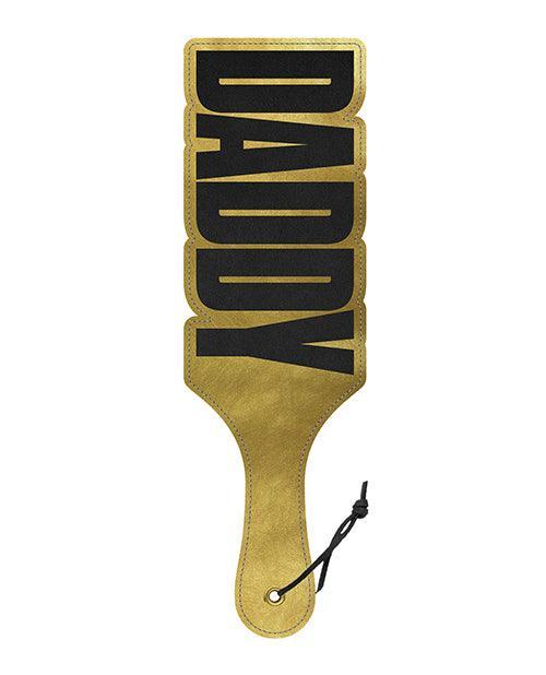 product image, Wood Rocket Daddy Paddle - Black/gold - SEXYEONE