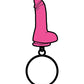 Wood Rocket Dildo Keychain - Pink - SEXYEONE