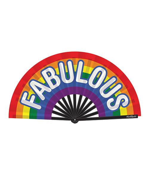 Wood Rocket Fabulous Fan - Rainbow - SEXYEONE