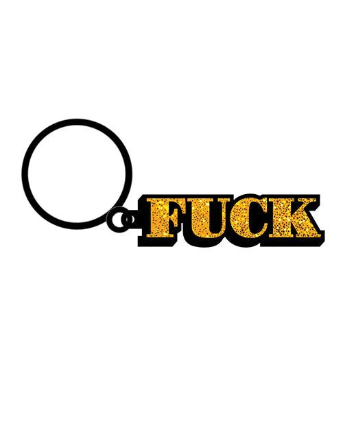 product image,Wood Rocket Fuck Keychain - Gold - SEXYEONE