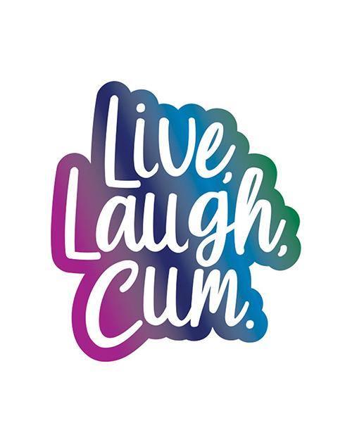 image of product,Wood Rocket Live Laugh Cum Large Pin - Multi Color - SEXYEONE