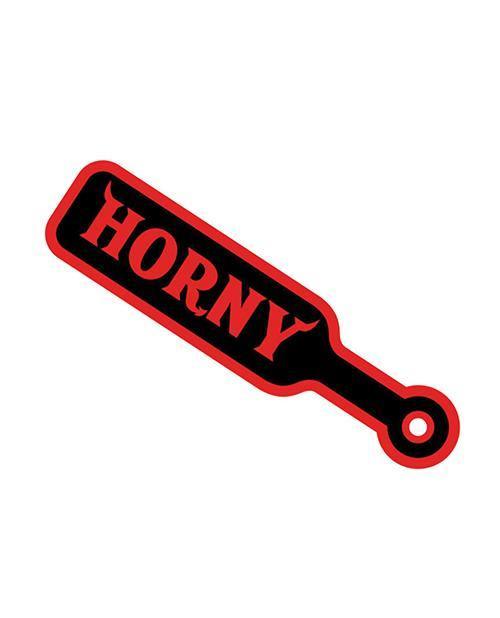 product image,Wood Rocket Sex Toy Horny Paddle Large Pin - Black-red - SEXYEONE