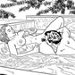 Wood Rocket The Oral Sex Coloring Book - SEXYEONE