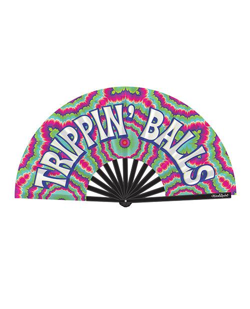product image, Wood Rocket Trippin' Balls Fan - Multi-color - SEXYEONE