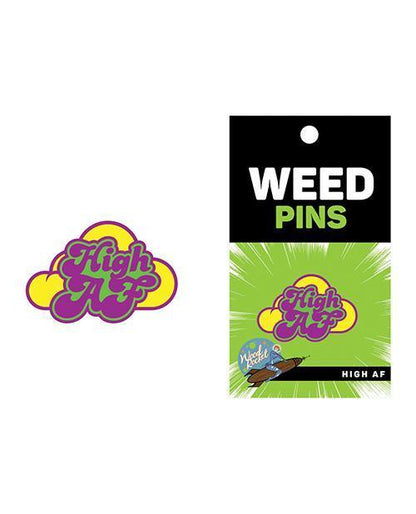 Wood Rocket Weed High Af Pin - Multi Color - SEXYEONE