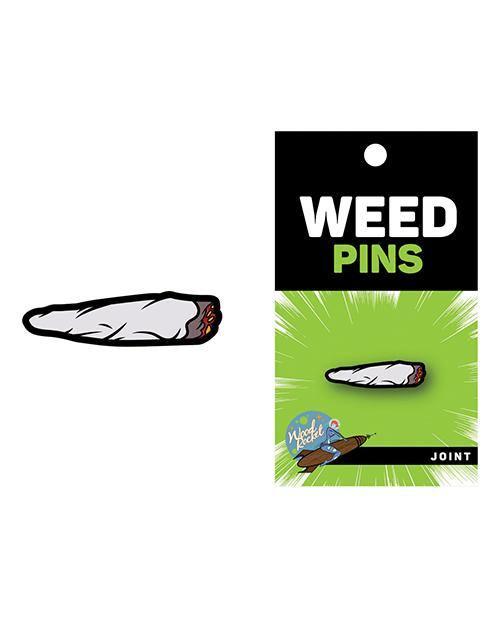 product image, Wood Rocket Weed Joint Pin - White - SEXYEONE