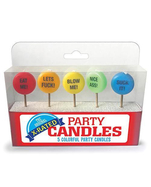 product image, X-rated Party Candles - Set Of 5 - SEXYEONE