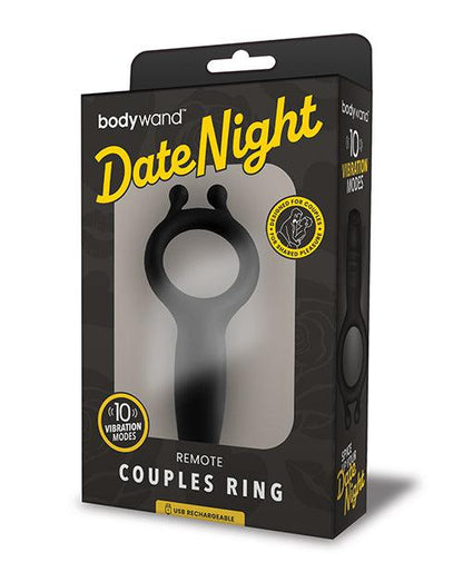 Xgen Bodywand Date Night Remote Couples Ring - Black - SEXYEONE
