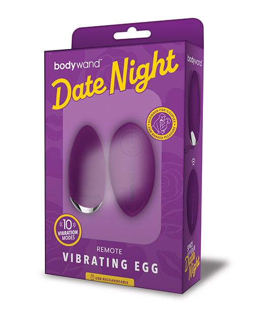 product image, Xgen Bodywand Date Night Remote Vibrating Egg - Purple - SEXYEONE