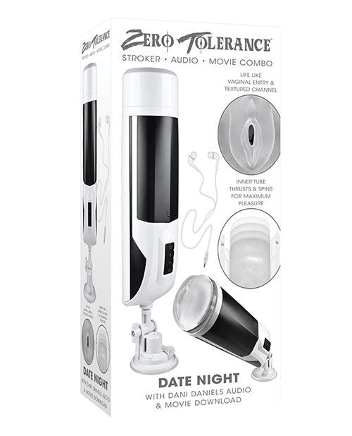 product image, Zero Tolerance Date Night W-dani Daniels Audio & Movie Download - White - SEXYEONE