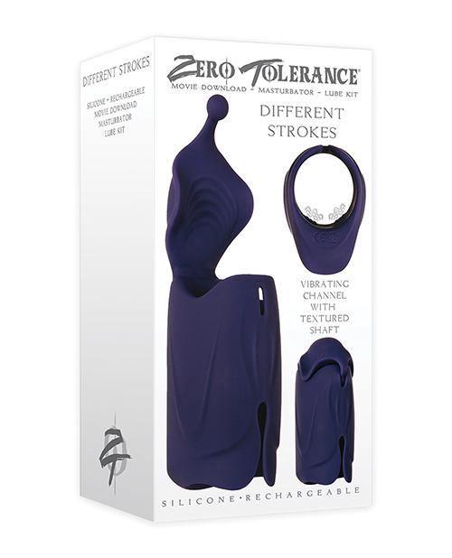 product image, Zero Tolerance Different Strokes Rechargeable - Purple - SEXYEONE