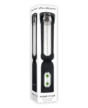 Zero Tolerance Pump It Up Suction Penis Pump - Black - SEXYEONE