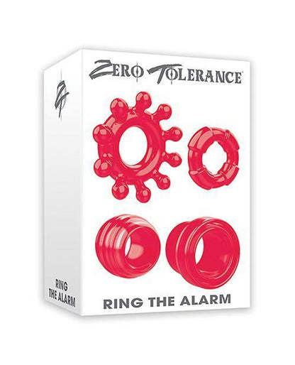 Zero Tolerance Ring The Alarm Cock Ring - Red - SEXYEONE