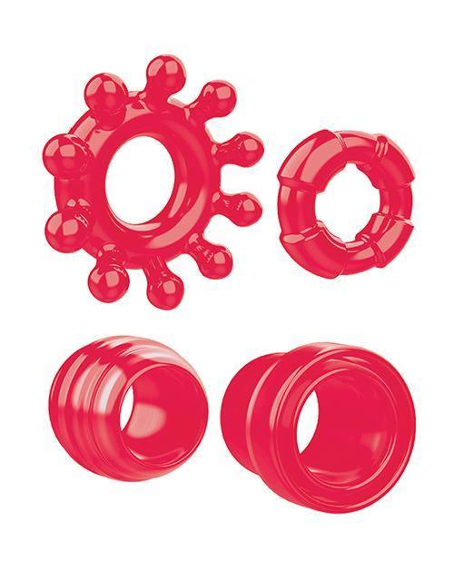 image of product,Zero Tolerance Ring The Alarm Cock Ring - Red - SEXYEONE