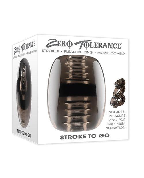 product image, Zero Tolerance Stroke To Go - Black - SEXYEONE