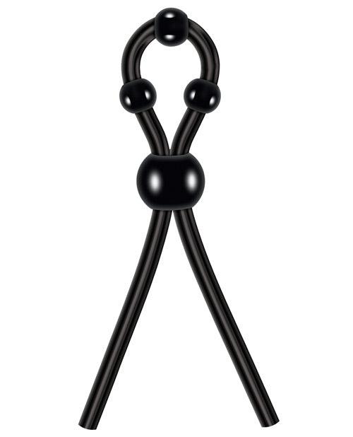 image of product,Zero Tolerance Ultimate Lasso Cock Ring - Black - SEXYEONE