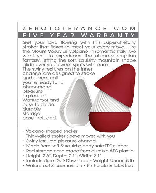 image of product,Zero Tolerance Vesuvias Stroker - White - SEXYEONE
