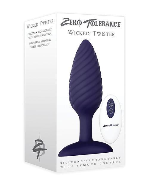 product image, Zero Tolerance Wicked Twister Anal Rechargeable - Purple - SEXYEONE