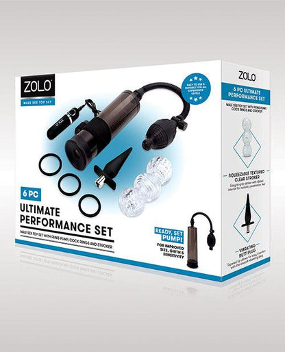 Zolo 6 Pc Ultimate Performance Set - Black - SEXYEONE