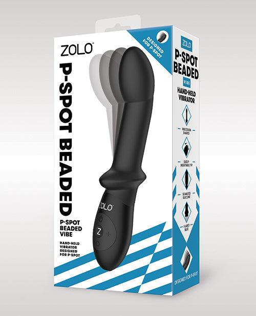 product image, Zolo P Spot Beaded Vibe - Black - SEXYEONE