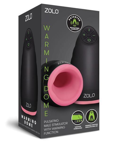 product image, Zolo Pulsating Warming Dome Male Stimulator - SEXYEONE