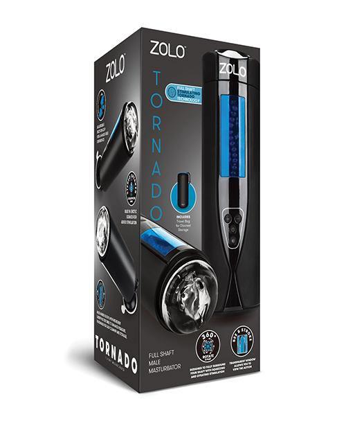 product image, Zolo Tornado Stroker - Clear - SEXYEONE